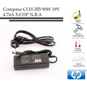 Hp Compaxe 19V-4.74A 7.4X5.0X CLH-355 Notebook Uyumlu Adaptör