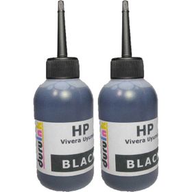 HP D2500 D2560 D2563 Siyah 2x100 ml Uyumlu Kartuş Mürekkep Dolum Seti