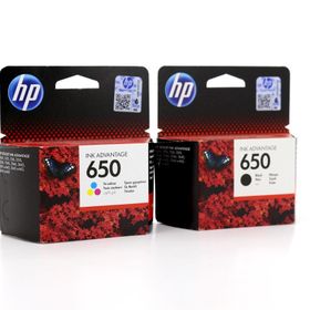 HP Deskjet 1015 / 1515 / 1516 / 2545 / 2546 650 CZ101A / CZ102A Set Orjinal Kartuş