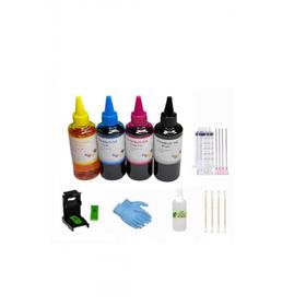 HP Deskjet 2130 3639 Renkli Siyah Kartuş Dolum Seti