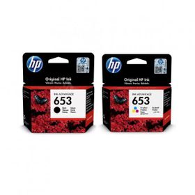 Hp Deskjet 6075 / 6475 653 3ym75ae / 3ym74ae Avantaj Paket Orjinal Kartuş
