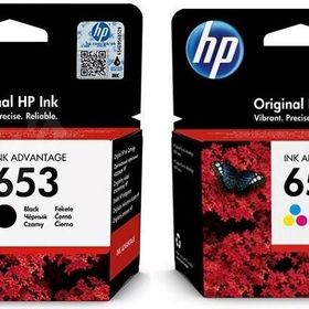 Hp Deskjet 6075 / 6475 653 3ym75ae / 3ym74ae Avantaj Paket Orjinal Kartuş