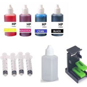 HP Deskjet ink Advantage 4675 Uyumlu Kartuş Dolum Seti