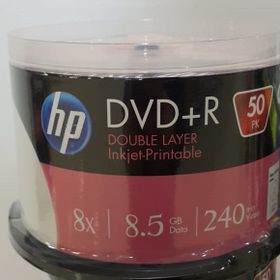 Hp DVDR Dl 8.5 gr Printable 50 Cakebox