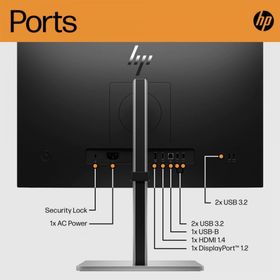 HP E24 G5 6N6E9AA 23.8 inç 5ms Pivot Monitör