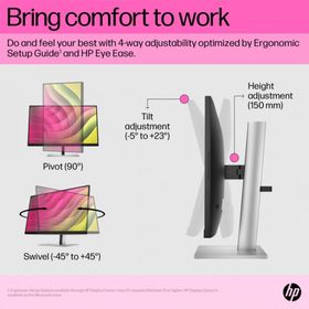 HP E24T G5 6N6E6AA 23.8 inç 75Hz 5ms Monitör