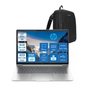 HP EliteBook 640 G11 B2PK3ES Ultra 5 125U 64GB RAM 512GB SSD FreeDOS 14 inç Laptop - Notebook
