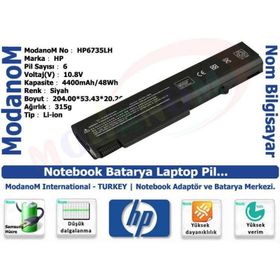 Hp Elitebook 6930P 8440P 8440W TD06 482962-001 Laptop Uyumlu Batarya