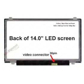 Hp Elitebook 840 G4 Notebook Slim LED Laptop 14 Uyumlu LCD Ekran Panel