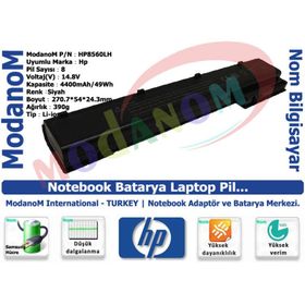 Hp Elitebook 8770W HSTNN-LB2P VH08XL 632425-001 Uyumlu Batarya