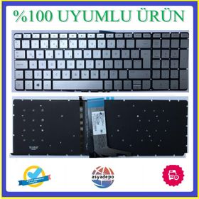 HP Envy 15-W101NT Silver Klavye