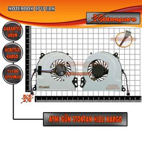 HP Envy 17-J006ED 17-J006TX 17-J007TX Uyumlu Notebook Fan