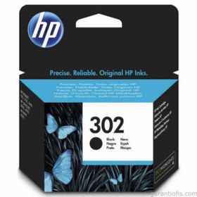 HP F6U66A 302 Siyah Mürekkep Kartuşu