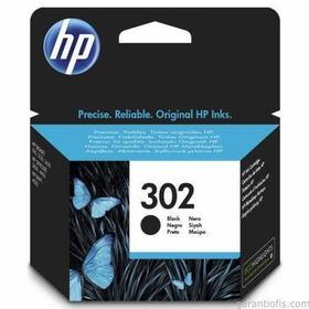 HP F6U66A 302 Siyah Mürekkep Kartuşu