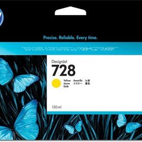 HP F9J65A 728 Sarı DesignJet Mürekkep Kartuşu