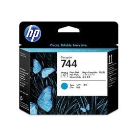 HP F9J86A 744 Siyah-Mavi Yazıcı Kartuşu