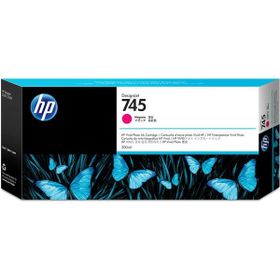 HP F9K01A 745 Magenta 300 ml Kırmızı Orijinal Plotter Designjet Mürekkep Kartuşu