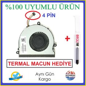 HP FN0565-A1033L2AL 4 Pin Uyumlu Notebook Cpu Fan