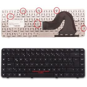 HP G62-A40ET Klavye