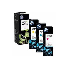 HP GT51XL 51XL-52 415 Siyah ve Renkli Orjinal Mürekkep Kartuş Takımı