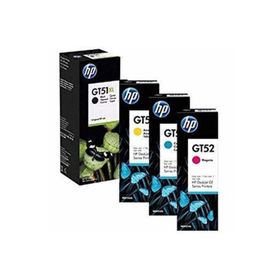 HP GT51XL 51XL-52 415 Siyah ve Renkli Orjinal Mürekkep Kartuş Takımı