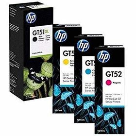 Hp GT51XL/GT52 Siyah ve Renkli Orjinal Kartuş Takımı