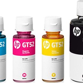 Hp Gt53xl-Gt52 / Deskjehp Smart Tank 515 Ve 615 Uyumlu 4 Renk Orijinal Mürekkep
