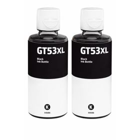 HP GT53XL Ink Tank Gt53xl-Gt52-316310-Bk2li İkili Siyah Kartuş Dolum Mürekkep Seti