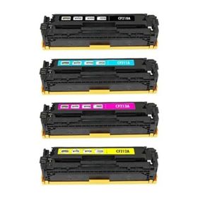 HP Laserjet Color MFP M276N 131A-CF210A 4 Renk Uyumlu Muadil Toner