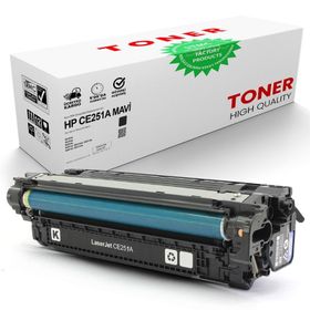 Hp Laserjet CP3525dn CE251A Mavi Muadil Toner