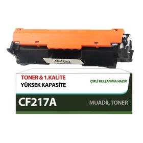 HP Laserjet Pro M102A CF217A 17A Çipli Muadil Toner