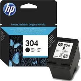 HP N9K06A 304 Siyah Mürekkep Kartuşu