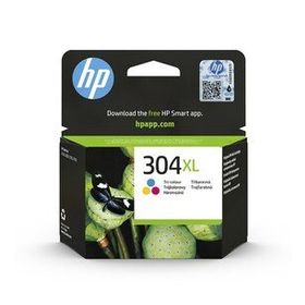 HP N9K07AE 304XL Renkli Mürekkep Kartuş