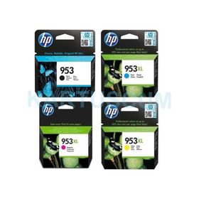 HP Officejet Pro 7720/7730/7740/8210 953 + 953XL Sarı Kırmızı Mavi Siyah Kartuş Seti