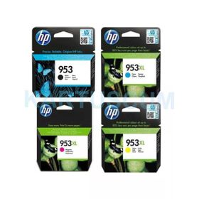 HP Officejet Pro 7720/7730/7740/8210 953 + 953XL Sarı Kırmızı Mavi Siyah Kartuş Seti