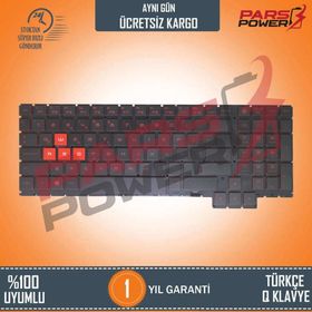 HP Omen 15-CE005NT Işıklı Uyumlu Notebook Klavye