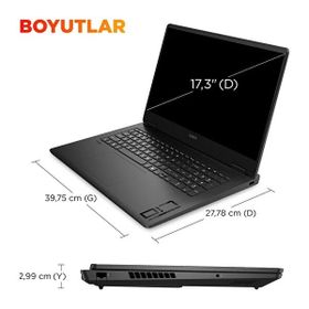 HP OMEN 17-DB1009NT C2EY9EA Ryzen AI 7 350 16GB RAM 1TB SSD RTX 5060 FreeDOS 17.3 inç Gaming Laptop