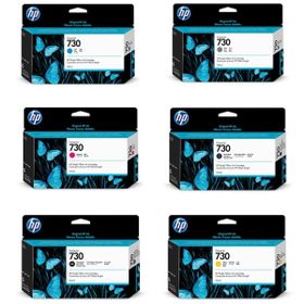 HP P2V69A (730) Macenta 300 ml Genıs Format Murekkep Kartuşu