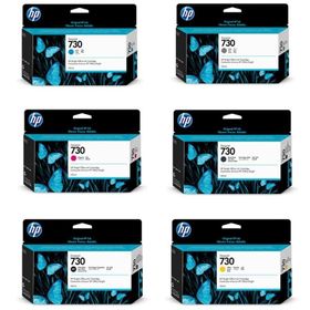 HP P2V69A (730) Macenta 300 ml Genıs Format Murekkep Kartuşu