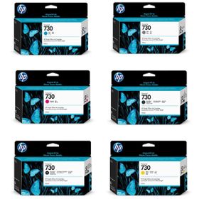HP P2V69A (730) Macenta 300 ml Genıs Format Murekkep Kartuşu