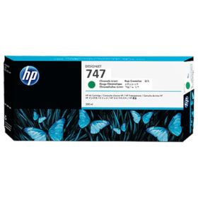 HP P2V84A 747 300 ml Kromatik Yeşil Designjet Kartuş