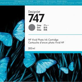 HP P2V86A 747 300 ml Gri Designjet Mürekkep Kartuş