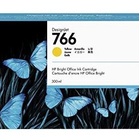 HP P2V91A 766 Sarı 300 ml Geniş Format Mürekkep Kartuş