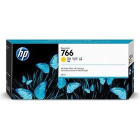 HP P2V91A 766 Sarı 300 ml Geniş Format Mürekkep Kartuş