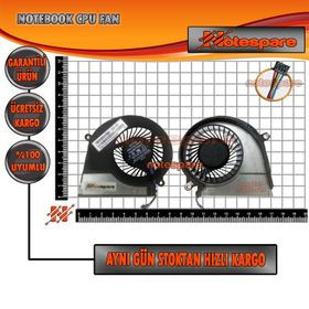 HP Pavilion 14-E043TX 15-E001AU 15-E004TX Uyumlu Notebook Fan