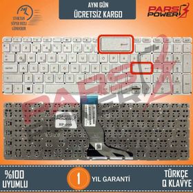 Hp Pavilion 15-AB102NT 15-AB103NT Gümüş Uyumlu Notebook Klavye