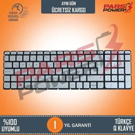 HP Pavilion 15-AB106NT Gümüş Klavye