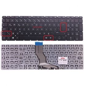 HP Pavilion 15-AB208NT Siyah Klavye