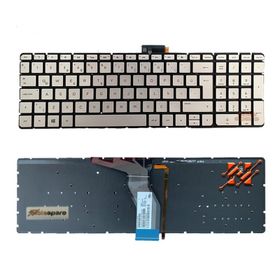 Hp Pavilion 15-AW000 Gümüş Işıklı Uyumlu Notebook Klavye
