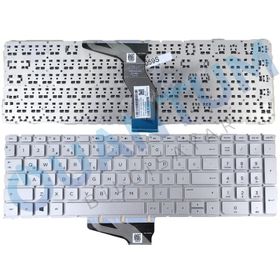 Hp Pavilion 15-BC406NT Gümüş Işıklı Uyumlu Notebook Klavye
